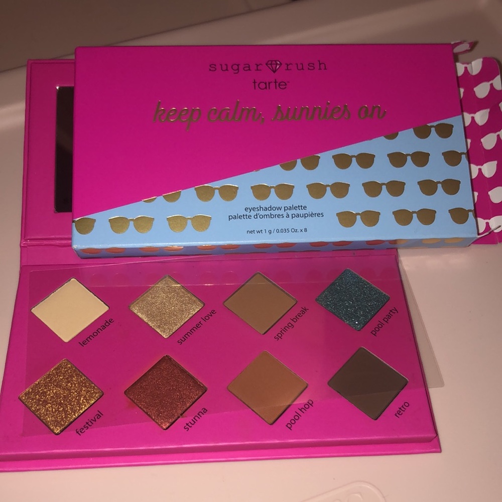 BNIB Tarte keep calm Sunnies on palette